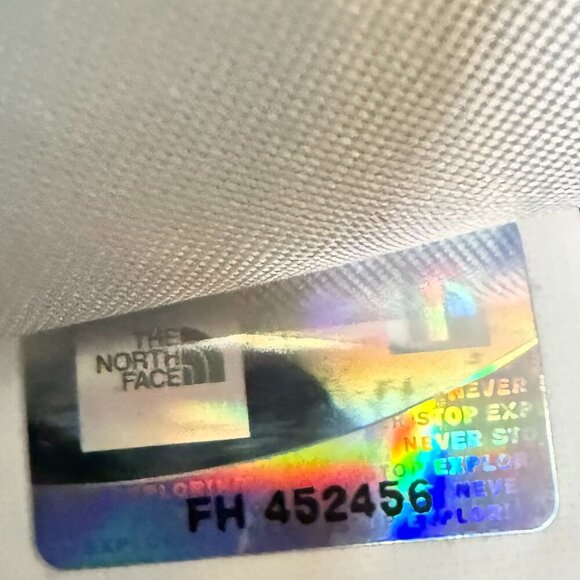 The North Face Blue Waffle Knit 1/4 Zip Pullover Size Medium - Picture 7 of 8